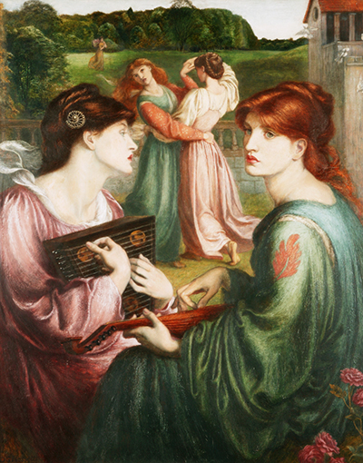 The Bower Meadow Dante Gabriel Rossetti